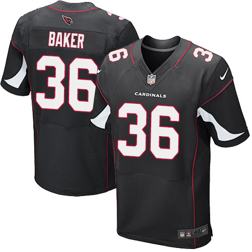 Nike Cardinals #36 Budda Baker Black Alternate Men's Stitched NFL Vapor Untouchable Elite Jersey - Click Image to Close
